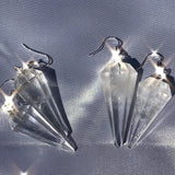 Quartz Pendulum Earrings